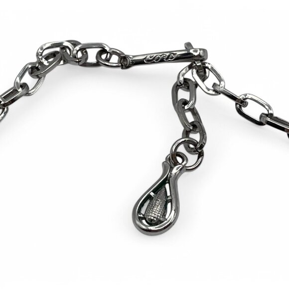 Vintage CORO Grapevine Silver Tone Necklace Grape Links Wine Lover Vinyard - Picture 7 of 8